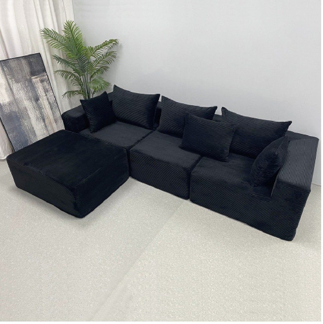 Modular Block Sectional (Corner · L · Ottoman)