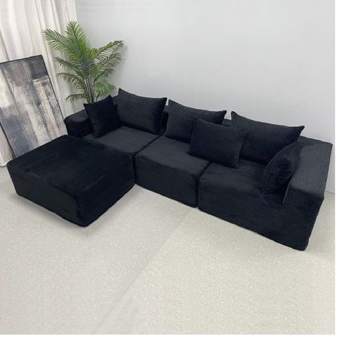 Modular Block Sectional (Corner · L · Ottoman)