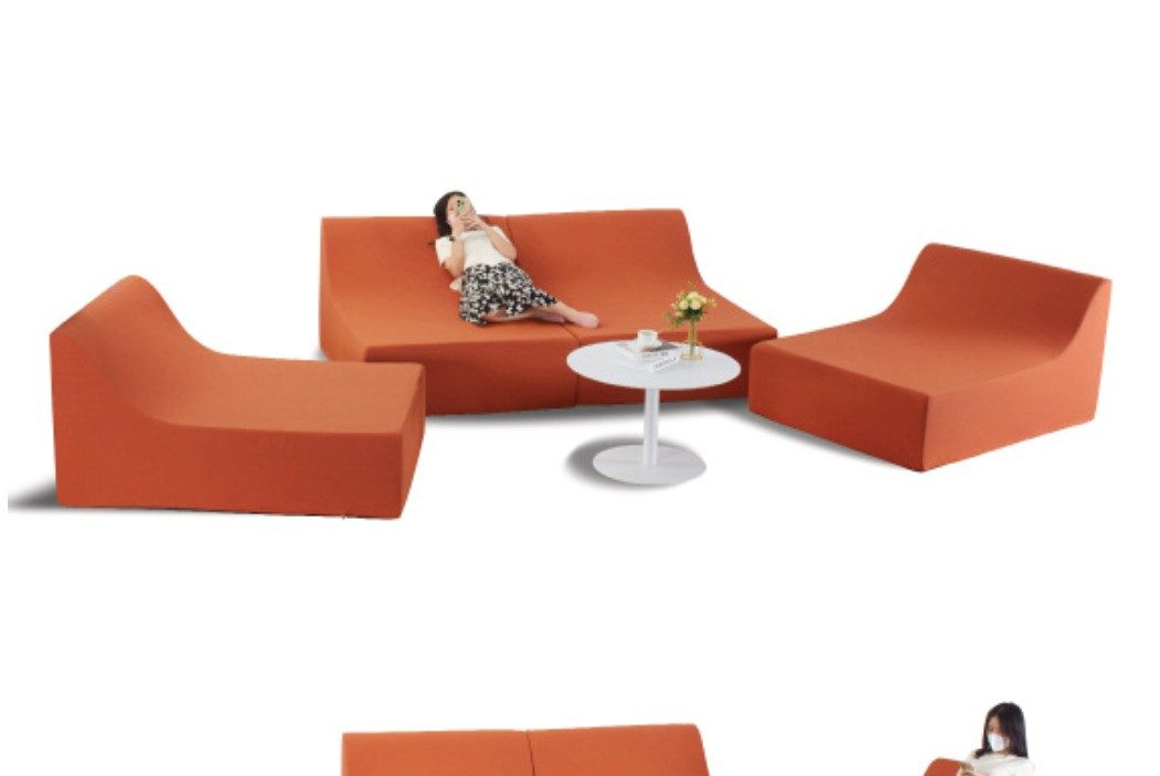 Sculpted Modular Lounge Set