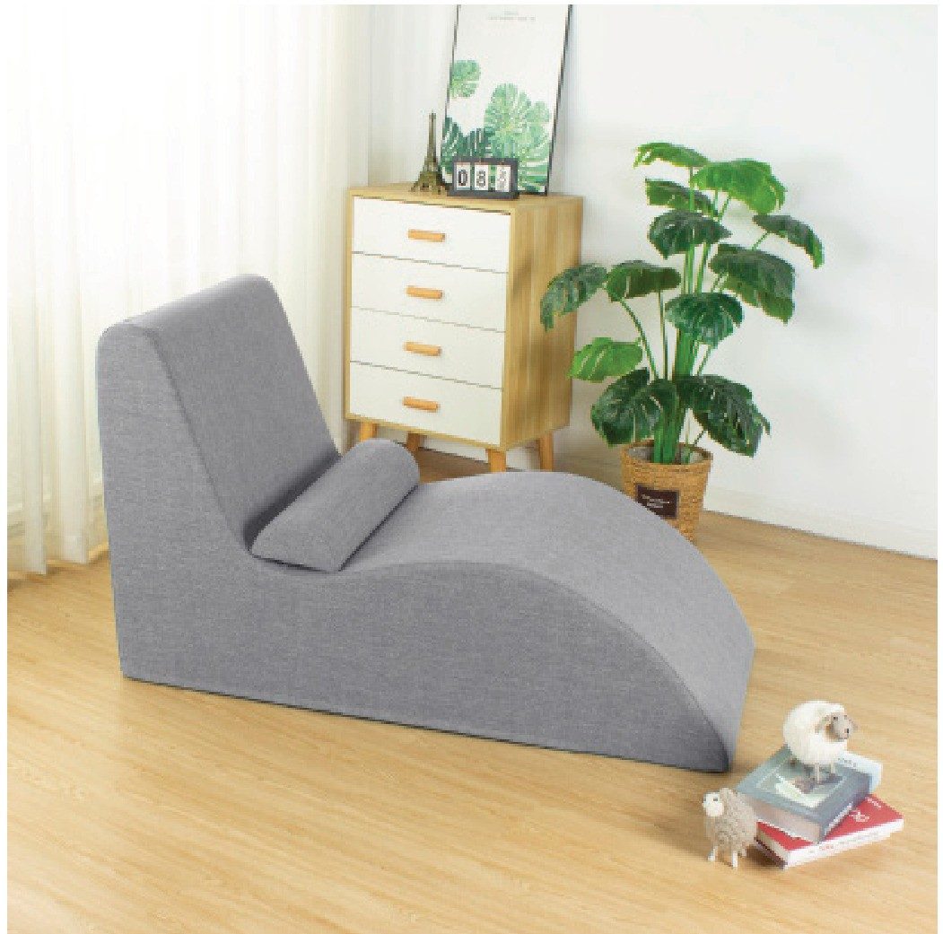 Wave Lounger with Head Cushion