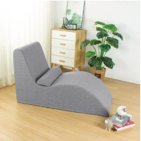 Wave Lounger with Head Cushion
