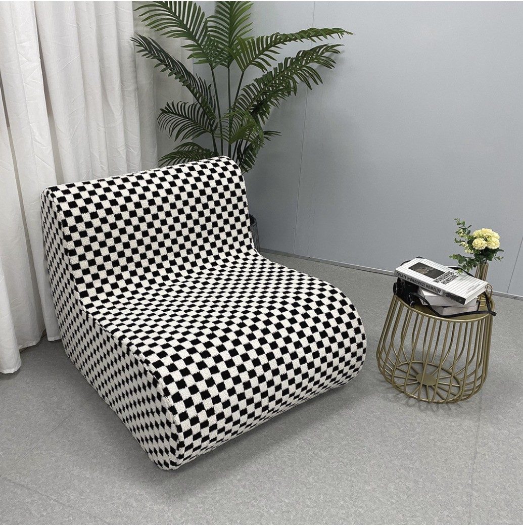 Checkerboard Lazy Chair